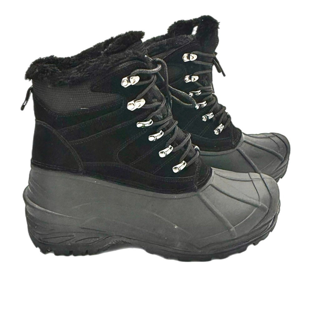 Free Solider Men's Winter Boots, lightly worn once -Size 10 Ships next day - Picture 4 of 9